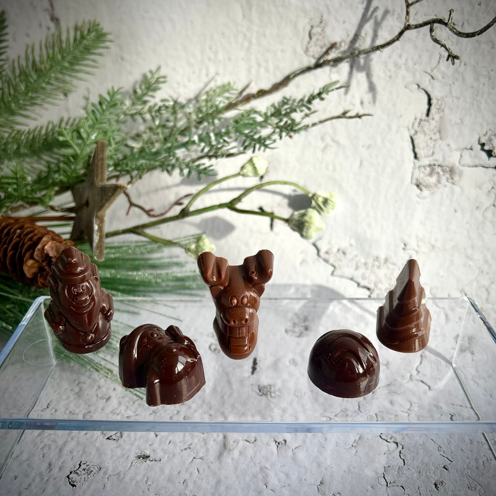 Nos chocolats au caramel gourmand