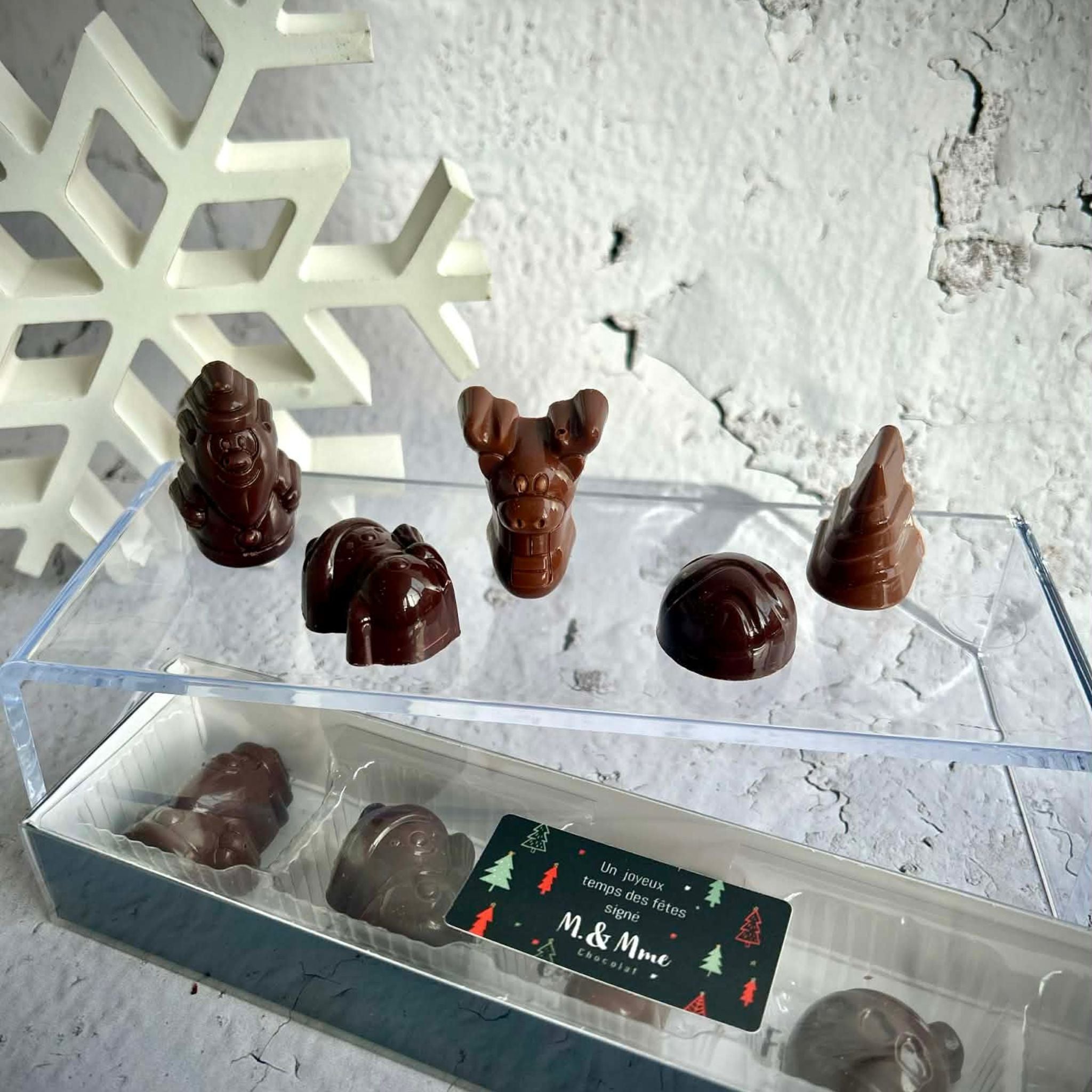 Les chocolats au caramel de M& Mme Chocolat