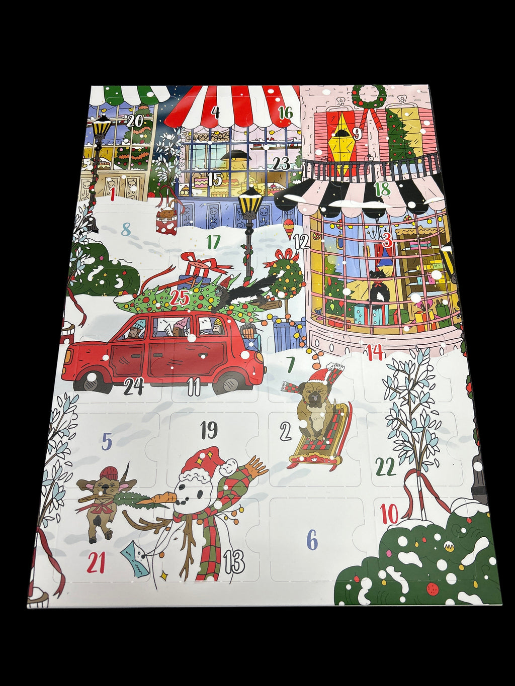 Calendrier 2025 gourmands 