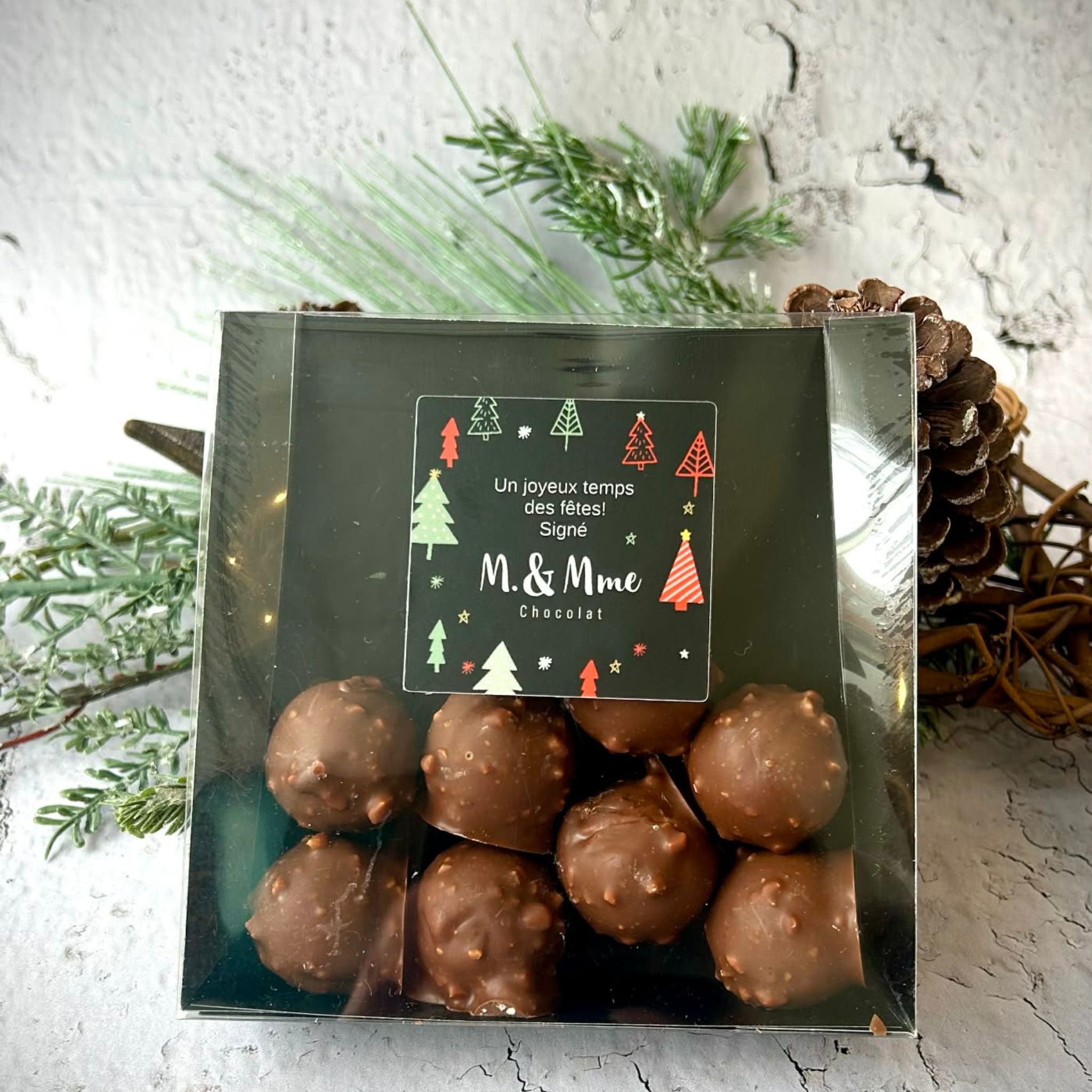 Rochers noisettes chocolat à découvrir sur la rue Beaubien