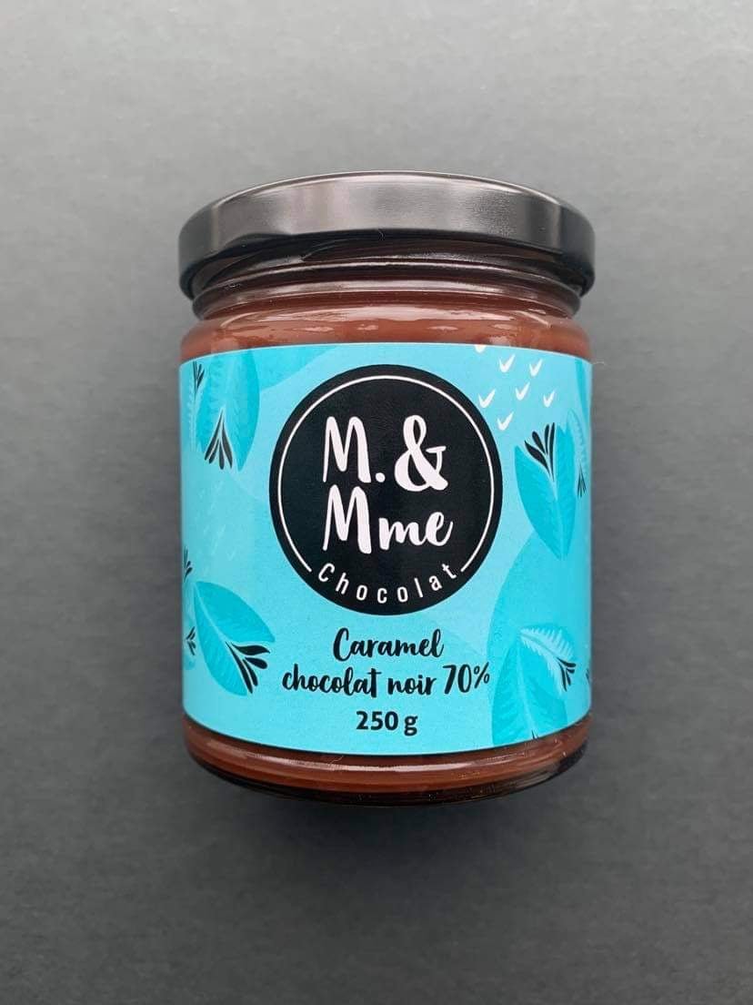 Caramel chocolat noir 70%