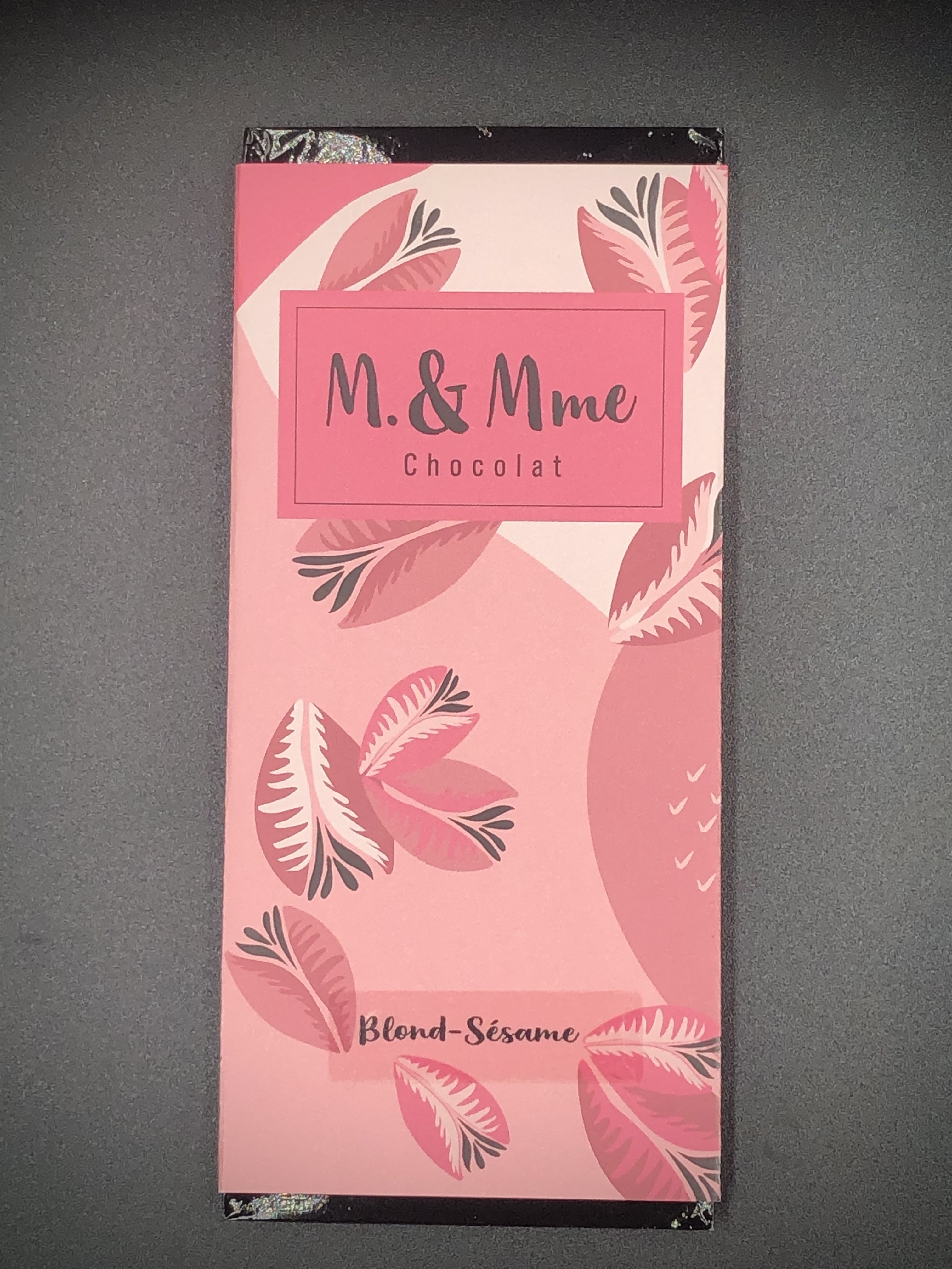 Tablette de chocolat gourmet 